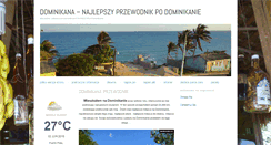 Desktop Screenshot of dominikanainfo.com